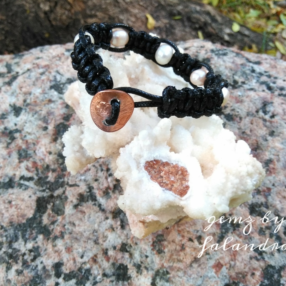 Fresh Water Pearl /Bracelet - Picture 2 of 3
